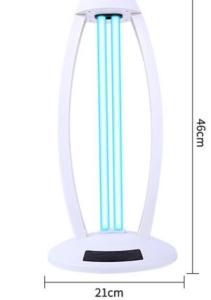 China Desk Style LED UV Sterilization Lamp For Toilet Home Room Germs Killing wholesale