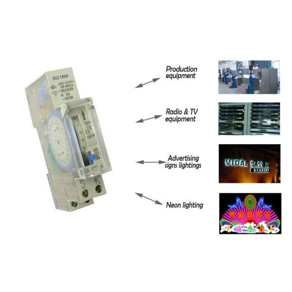 24hour time range Setting AC 230V SUL180A electronic mechanical timer Switch