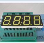 White 4 Digit 7 Segment LED Display For Induction Cooker , Low Current Operation