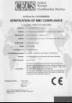 SINO AGE DEVELOPMENT TECHNOLOGY, LTD. Certifications