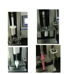 Glass grain mortar and pestle Automatic sampling machine for glass grain