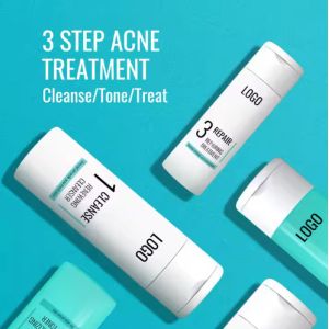 China Private Label Oil Control Skincare Facial Cleanser Moisturizer Cream Toner wholesale