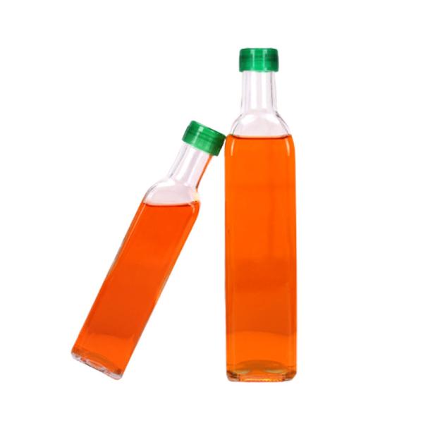 Quality Portable Kitchen Storage Bottle , Sealed Cap Small Glass Bottles For Olive Oil for sale