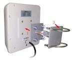 Compact Size Long Distance Rfid Reader With UHF Tag ISO 18000 - 6C Protocol