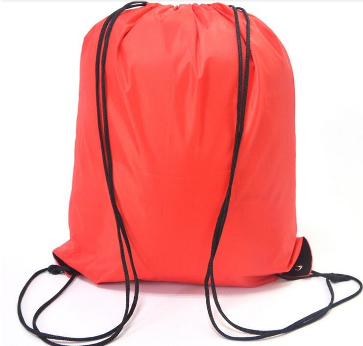 Polyester fabric drawstring bag /advertising pull rope backpack cloth bag /nylon shoulder pocket customization BAGEASE