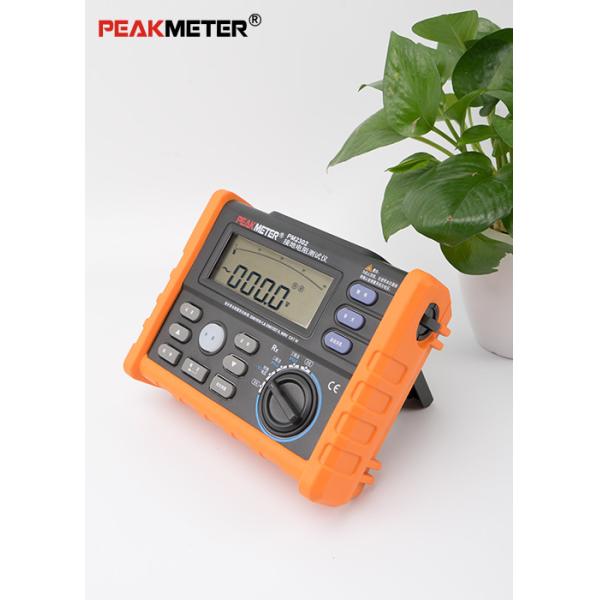 Handheld Earth Ground Tester Designed for Precise Ground Resistance Testing and Durable Construction in Harsh Environments