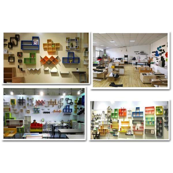 Anti Scratch Computer Office Desk , L1200mm Wooden Desktop Computer Table