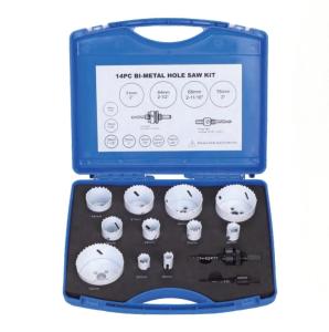Painting HSS 13 Piece Hole Saw Kit Bi Metal Size 5/6 - 3