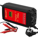 Lead Acid Battery Charger 90% Charging Efficiency 12V/1.25A Output Newest Pulse