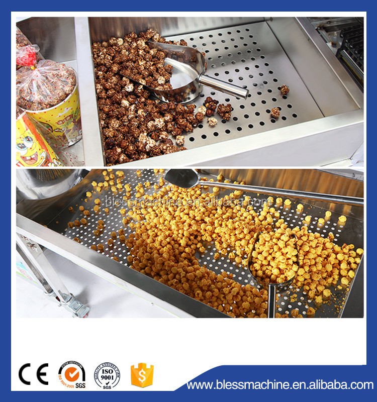 2022 Newest Design Popcorn Machine Parts with Easy Operation and 530mm Diameter Pan