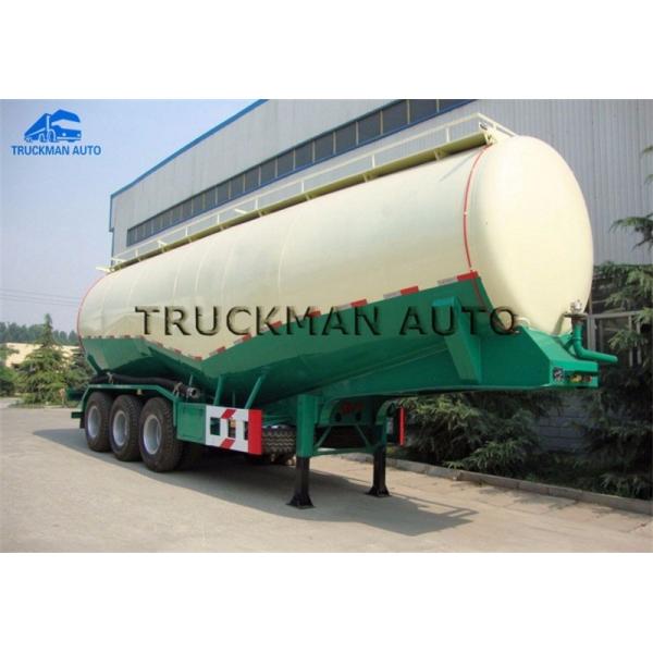 35m3 - 55m3 Tank Body Cement Tanker Trailer With The Weichai Brand Engine