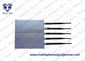 5 Antennas Cell Phone Signal Blocker Device , Desktop Mobile Network Blocker Device