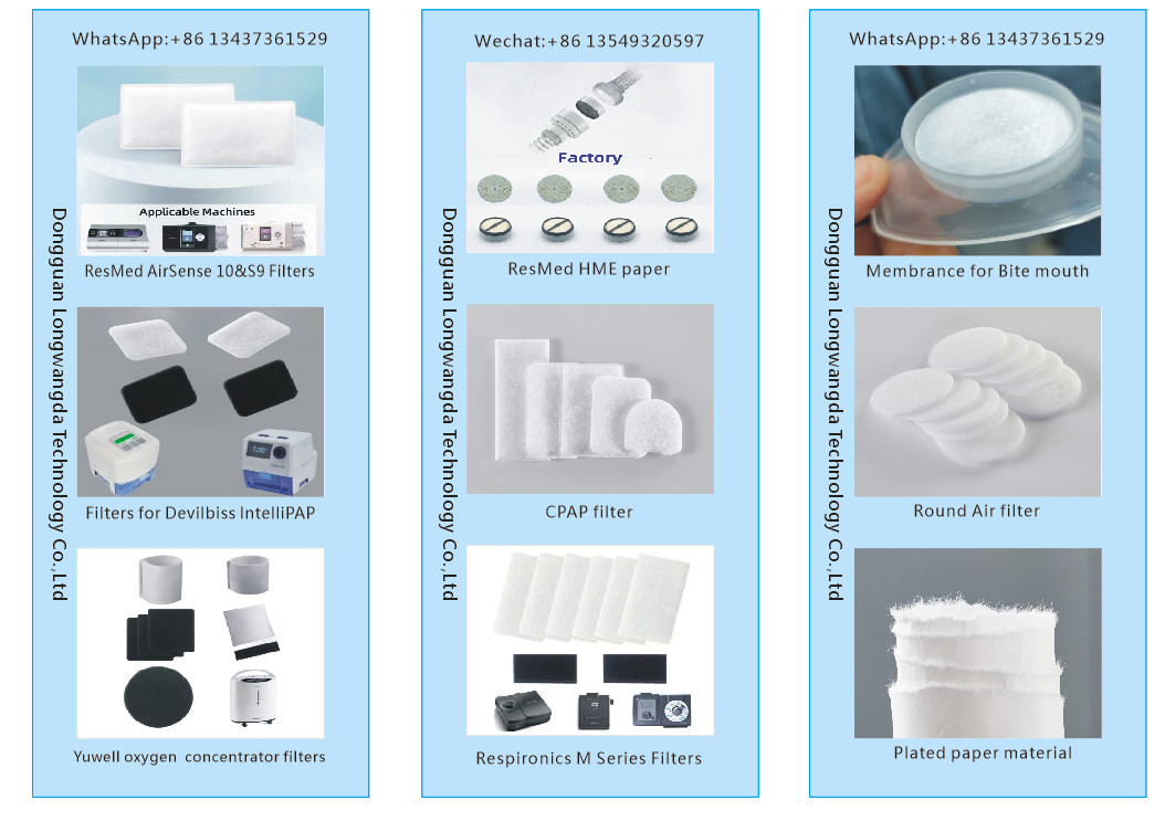 99.99% Efficiency Circular HME Filter Paper Factory for Medical Spirator Material