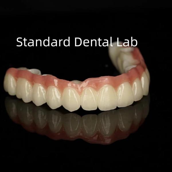 Quality Esthetic Monolithic Porcelain Zirconia Crown Full Arch Translucency for sale