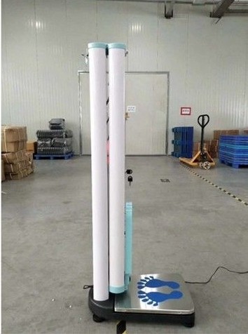 RS232 Bluetooth Metal Cabinet 299mmHg Bmi Check Up Machine