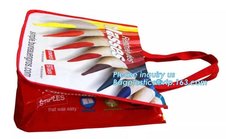 custom pp laminated non woven bags china pp woven bag hot sale in alibaba china, customized logo ready-made non woven ba