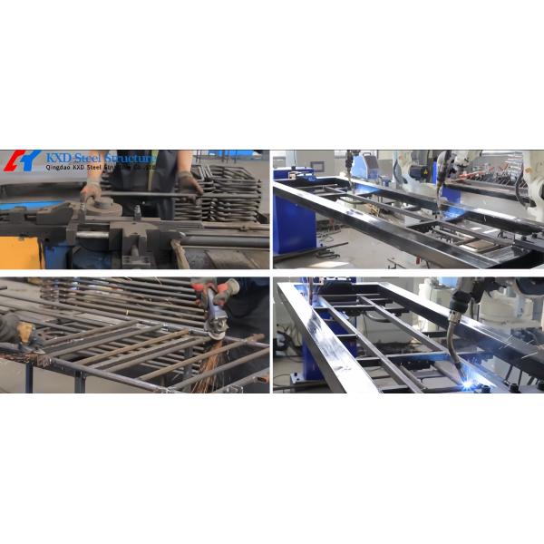 Galvanized Steel Poultry Shed for Large-Scale Chicken Farming