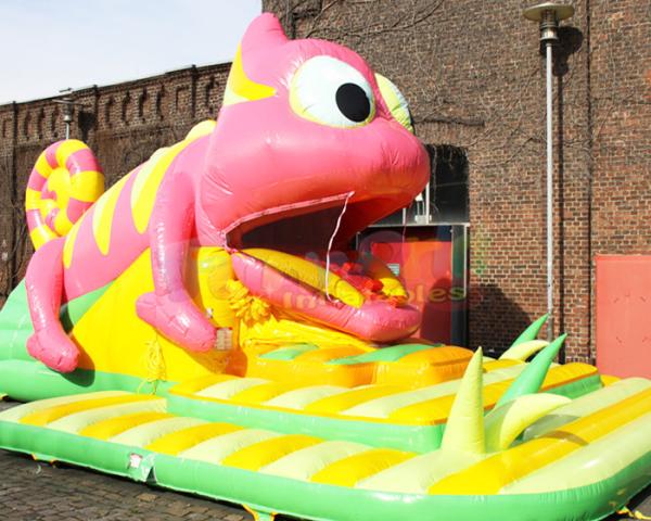 Quality Customized Quadruple Stitching Inflatable Bounce Slide For Festival Activity for sale