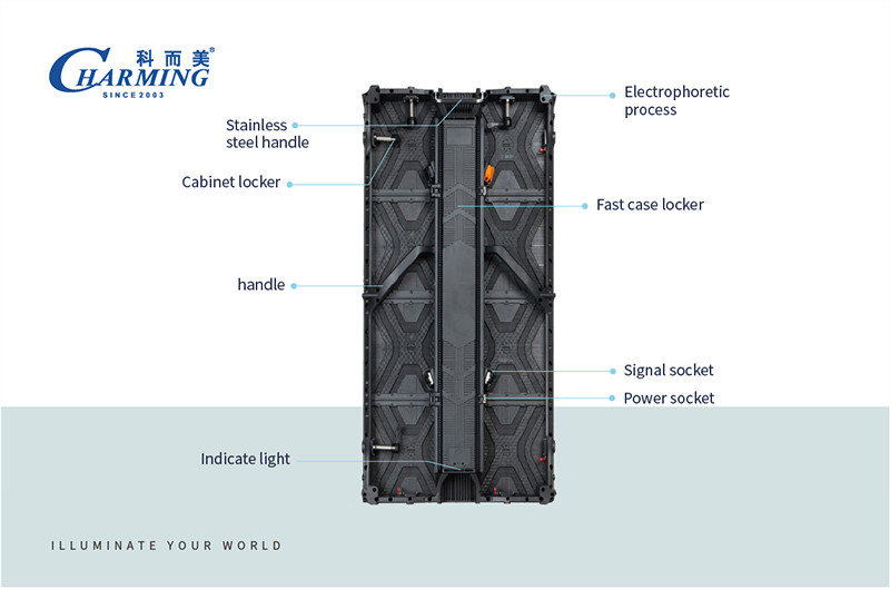 4k Led Display P2.6 Stage Rental Outdoor Led Video Wall Display Screen