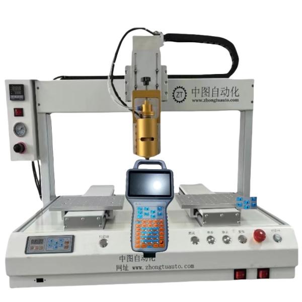 Quality Customized Automatic Dispensing Machine Hot Melt Glue Dispenser 650W for sale