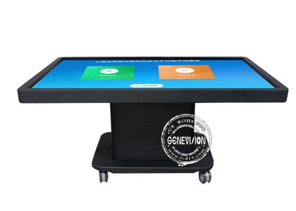Quality Indoor Digital Kiosk Touch Screen Monitor 55" Interactive Touch Screen Gaming Table for sale