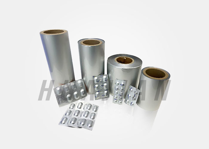 CO2 Roll Type Opa Al Pvc 8021 Laminated Alu Alu Foil