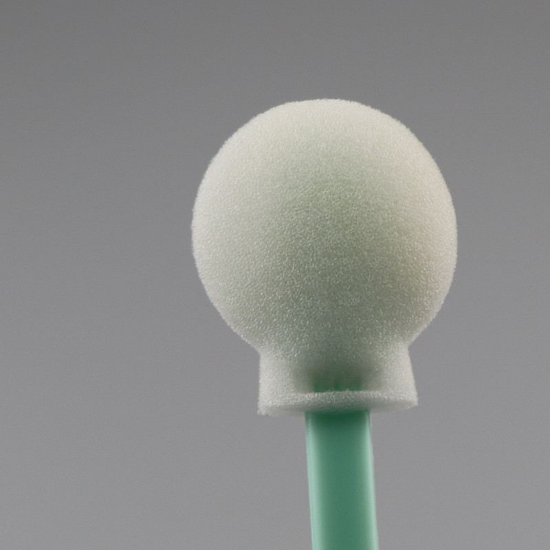 125mm Single Big Round Sponge Head Cleanroom Foam Cleaning Swab