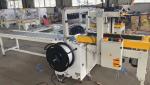 Automatic Case Folding Sealing Strapping Machine Electric Driven Type For