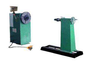China Oil Transformer Semi Automatic Coil Winding Machine With 5.5kw Motor Driven wholesale