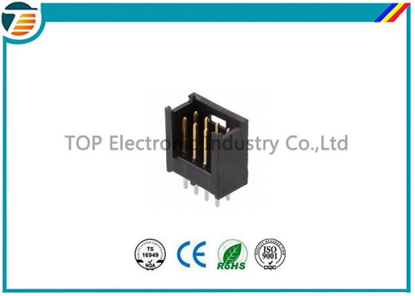 Quality Active PCB Terminal Block Connector Straight 8 Pos Dual STR Gold for sale