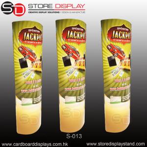 China custom high quality corrugated paper POP standee wholesale