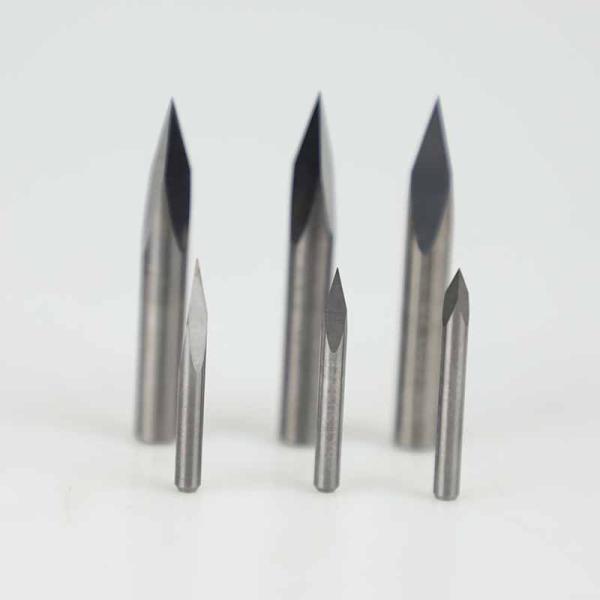 Customizable 3.175 CNC Milling Cutter Engraving and Carving Knife with Flat End Three Edge Milling ODM & OEM Support