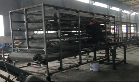 Multi Layer Animal Feed Production Machine Fish Feed Dryer For Industrial