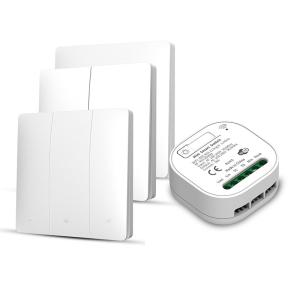 China Waterproof Tuya Smart Switch Push Button Panel WiFi Wireless Remote Control wholesale