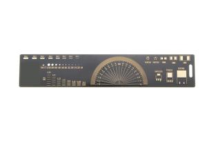 Multifunctional Electronic Components PCB Ruler Measuring Tool 20cm