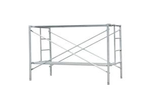 China Construction Scaffolding Frame System Andamios Scaffold Ladder Frame on sale