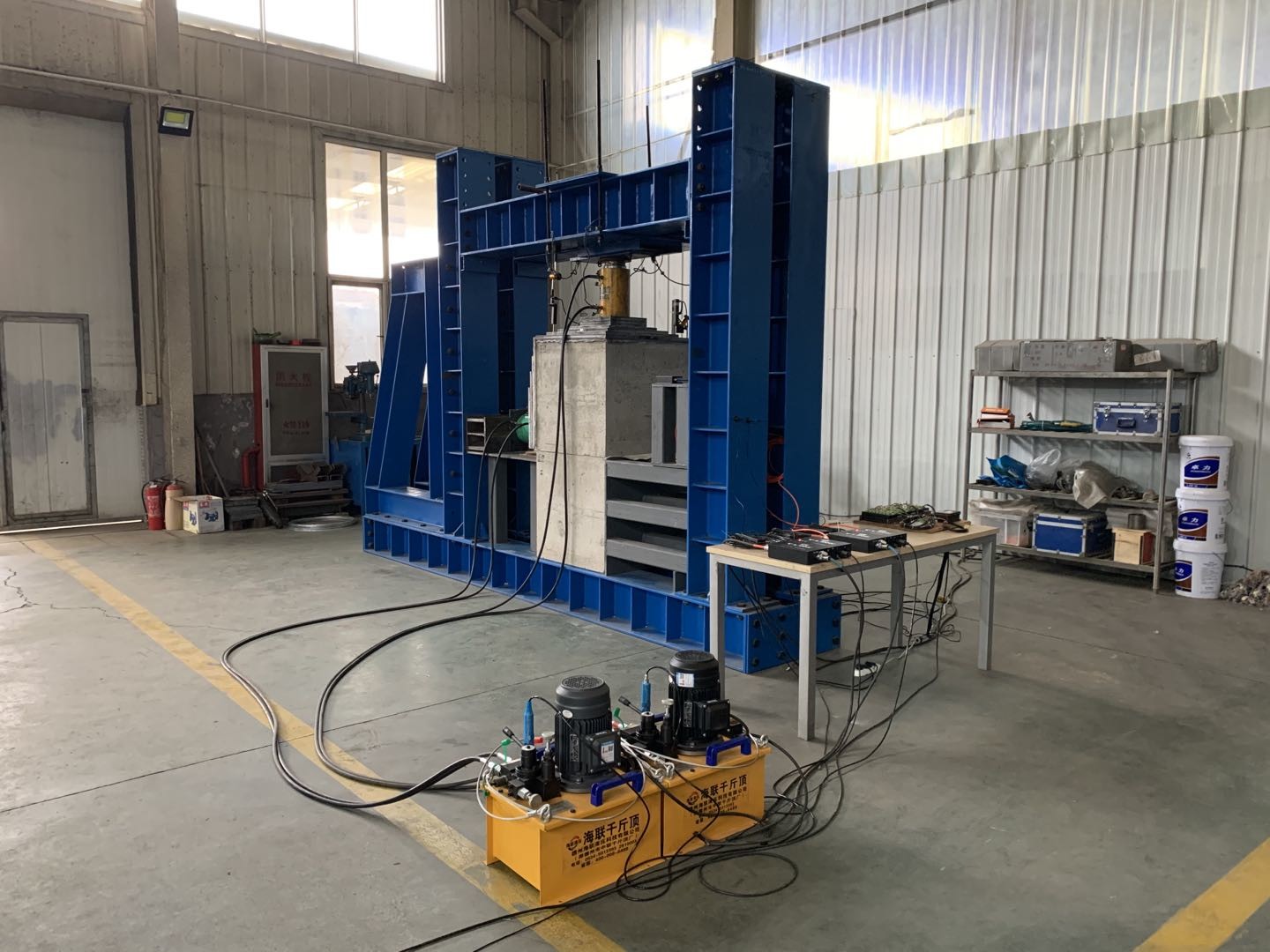 Accuracy Pile Static Load Test Field Of Engineering Industries