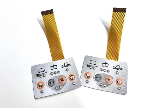 Quality Waterproof Sealed Membrane Switch Keypad With Illuminated LED And Copper Circuit for sale