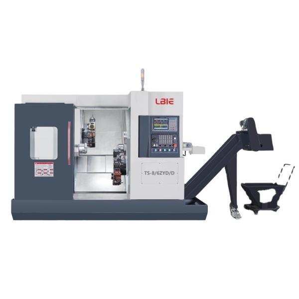 Quality Multifunction Digital Cnc Vertical Lathe Machine Servo Motor 10 Channels Hydraulic System for sale