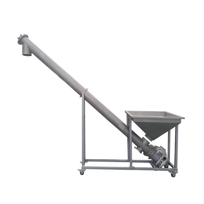 OEM Custom Stainless Steel Screw Auger Conveyor U-Type Cement Screw Conveyors