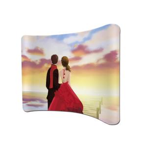 8 Ft 10 Ft Trade Show Backdrop Displays Stable Bottom Angle Good Graphic Effect