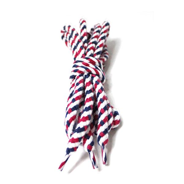 Personalized Shoe Laces 7mm Shoe Strings Round Sustainable Colored