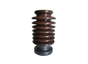 China Semi Conductive Height 210mm IEC 60168 Porcelain Standoff Insulators wholesale