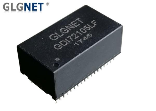 Quality 72 Soldering Foots Ethernet Isolation Transformer Supporting VOIP PoE PoE+ for sale
