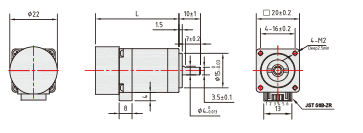 Nema 8 2 Phase 0.02N.M Encoder Stepper Motor