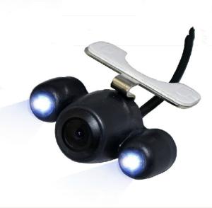 China Frog Car Reversing Camera Kit , Universal Backup Camera With 2 LED Light wholesale