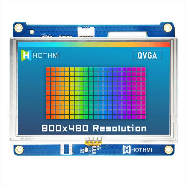 5.0 Inch 800x480 IPS Resistive TFT LCD Display