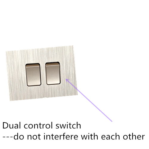 110V ~ 250V British Standard Module Wall Switch Socket For Hotel / Apartment