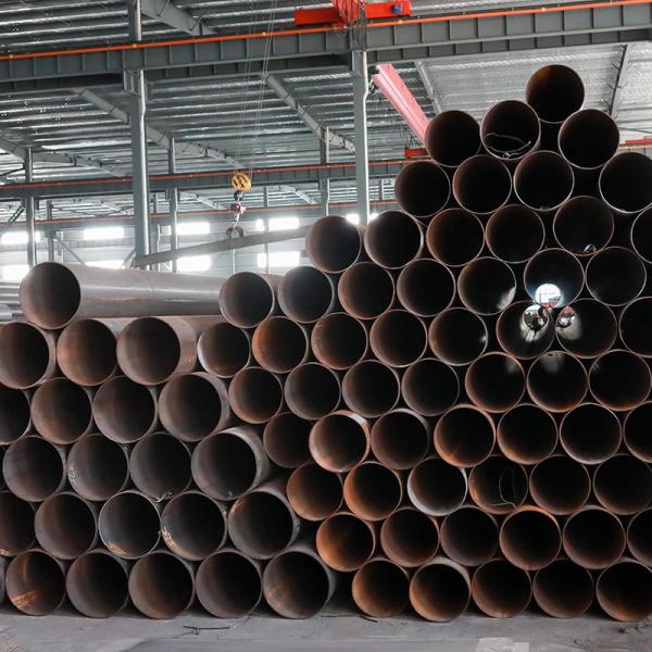 Round ASTM A53 Carbon Steel Pipe API Black Seamless