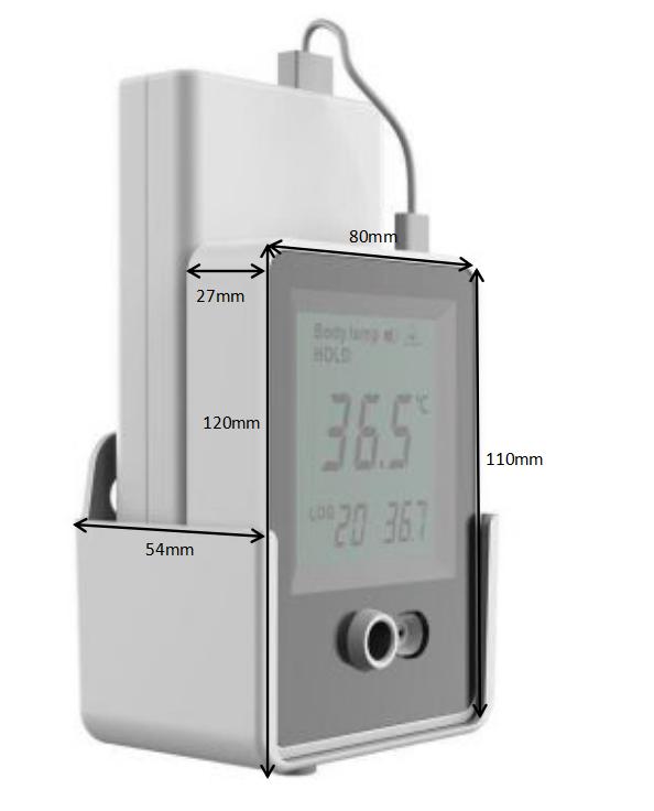 Gray 2.0MP Camera 720P Smart Wireless Doorbell indoor office
